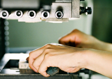 Hermitin Eyewear Manufacturing Process Step