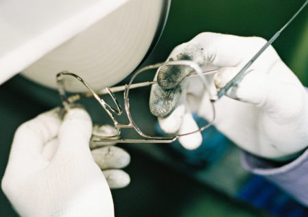 Hermitin Eyewear Manufacturing Process Step