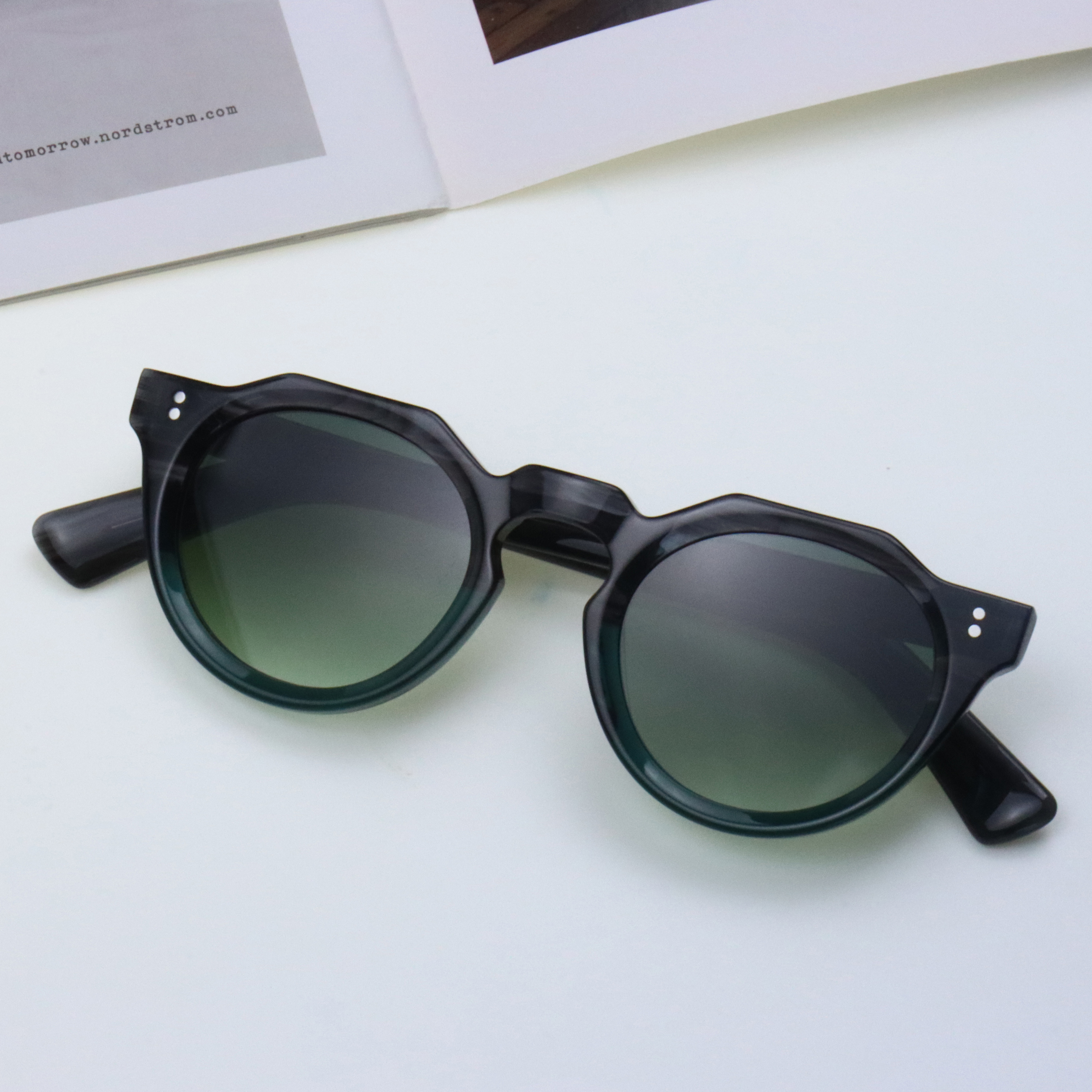 High-quality Acetate Custom Sunglasses Women Polarized Luxury Designer Sunglasses Men Details and Specifications