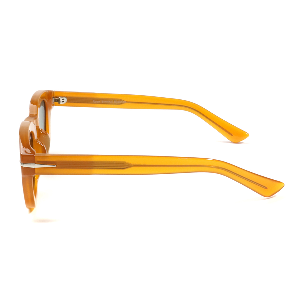 New Retro Custom logo Round Frame Sunglasses Hippie New Thick Frame Acetate Temple Colorful Sunglasses Details and Specifications