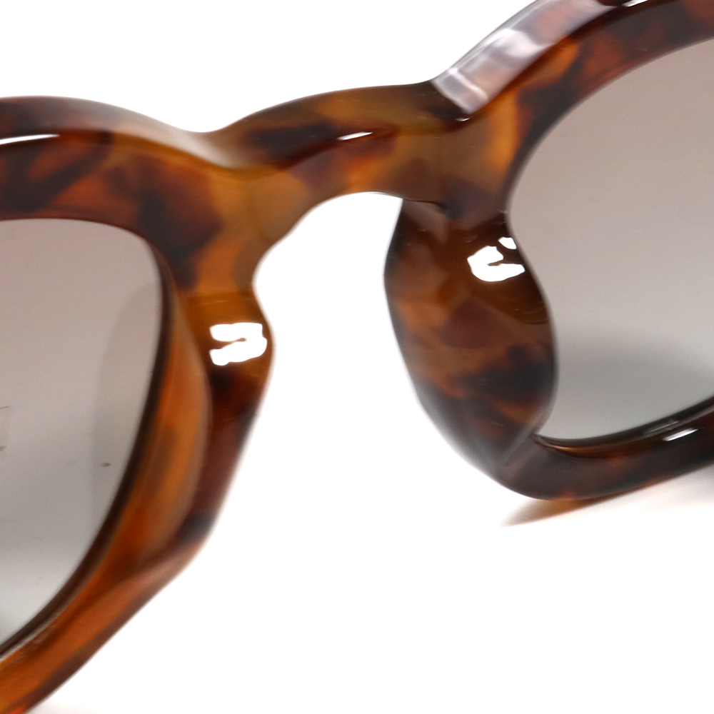 New Retro Custom logo Round Frame Sunglasses Hippie New Thick Frame Acetate Temple Colorful Sunglasses Details and Specifications