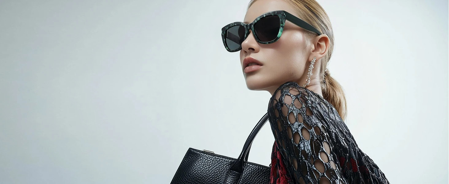 2025 new Trendy luxury Butterfly Polarized Sunglasses Fashion Thick Frame Acetate Sun Glasses Driving UV400 Protection for lady Details and Specifications