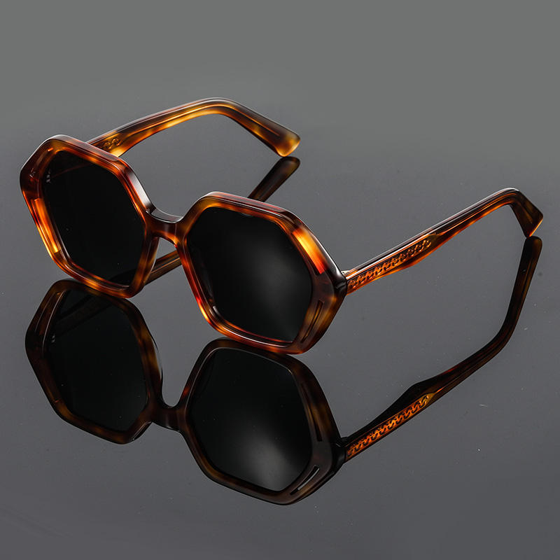 Wholesale Uv400 Fashion OEM ODM Polarized Sunglasses Custom Logo Acetate Shades High Quality Polarized Women Men Sunglasses Custom Eyewear