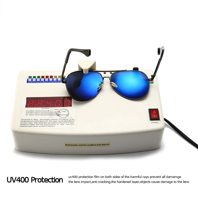 High Quality Men's Designer Polarized Sunglasses Famous Brands Luxury Metal Shades for Driving Black and Red Frame Colors Details and Specifications