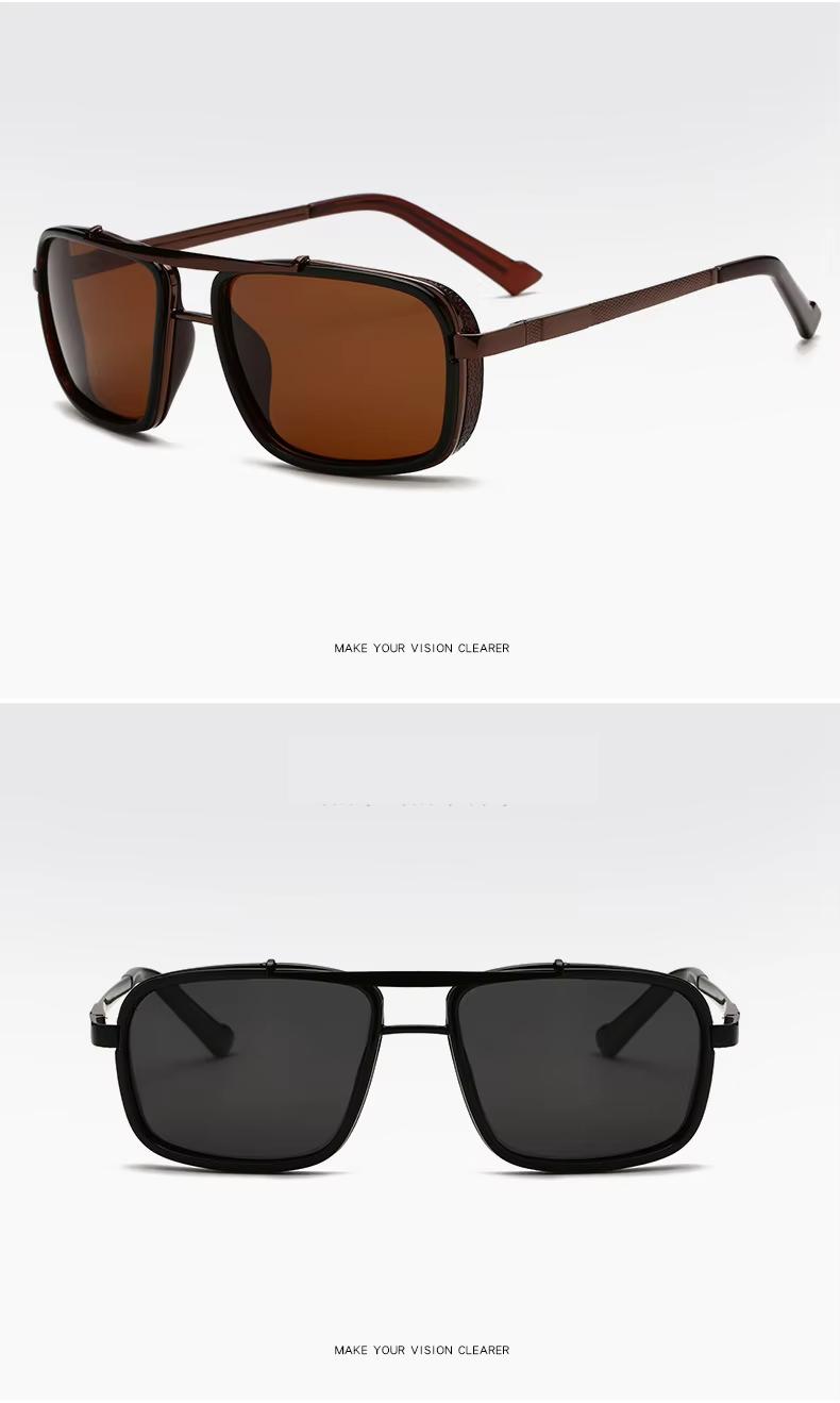 Square Pilot Wholesale Custom 2024 Gafas De Sol Driving Aviation Metal Shades Polarized Men's Sun Glasses 2024 Sport Sunglasses Details and Specifications