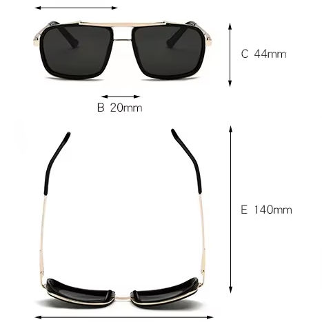 Square Pilot Wholesale Custom 2024 Gafas De Sol Driving Aviation Metal Shades Polarized Men's Sun Glasses 2024 Sport Sunglasses Custom Eyewear