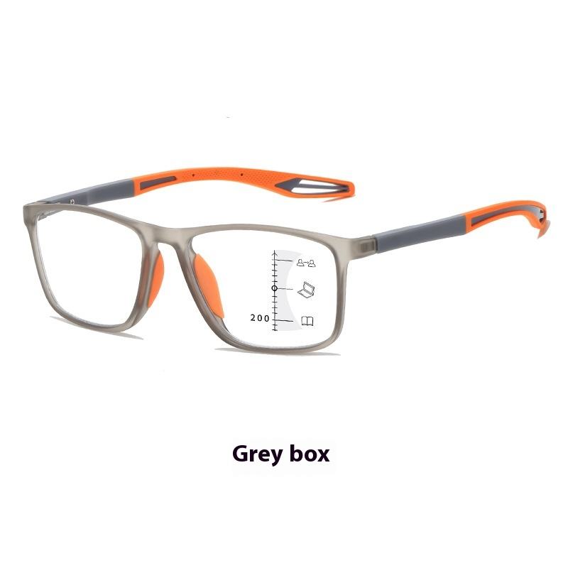 TR90 Sports Reading Glasses Ultra-Light High-Definition Progressive Multi-Focus Anti-Blue Light Presbyopia Glasses Details and Specifications