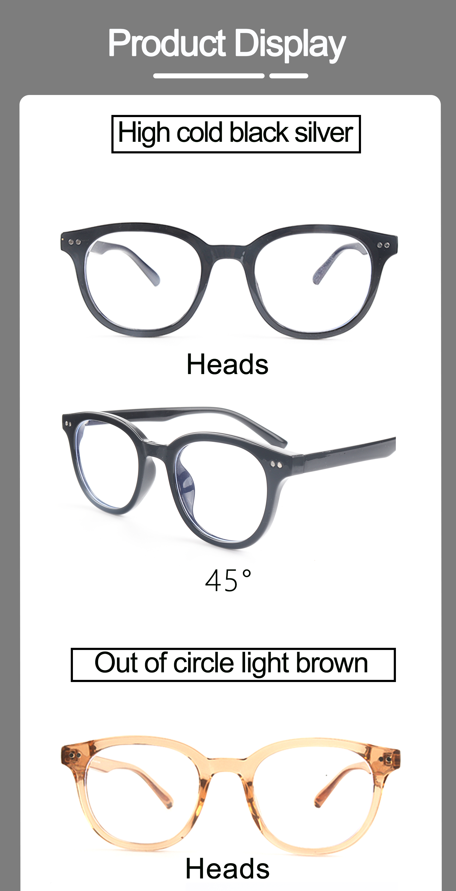 Blue Light & Radiation Blocking Optical Eyewear Clear Lens Anti-Blue & Anti-Radiation Glasses Details and Specifications