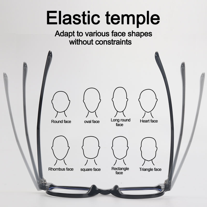 Blue Light & Radiation Blocking Optical Eyewear Clear Lens Anti-Blue & Anti-Radiation Glasses Custom Eyewear