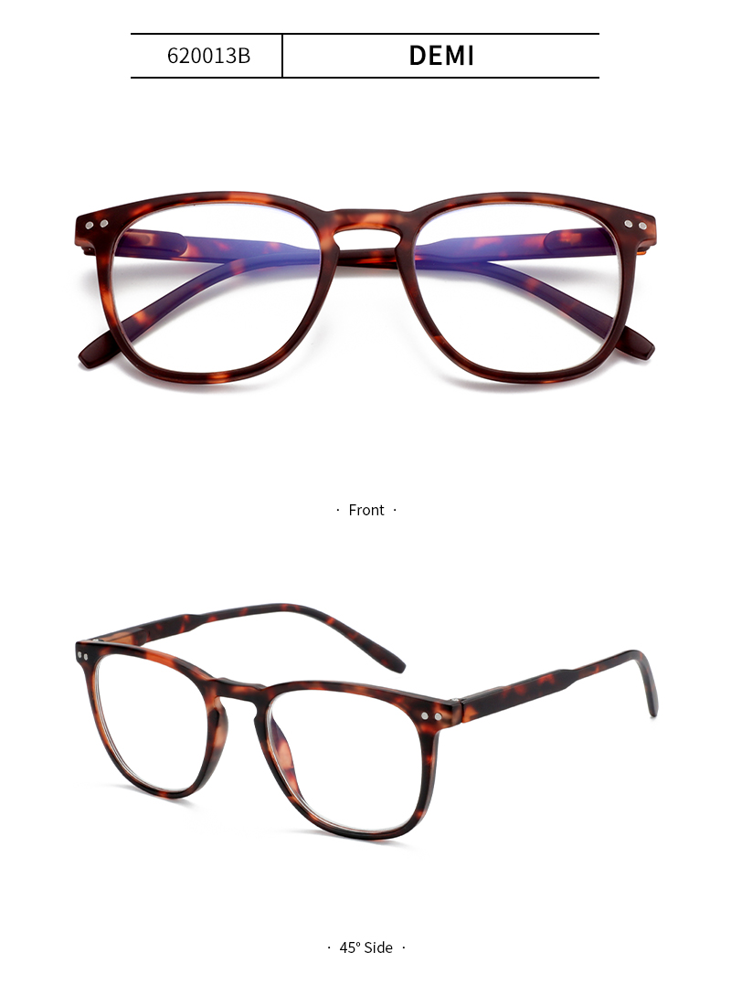 2025 Hot Retro Vintage Square Anti Blue Light Blocking Computer Readers Gaming Glasses Prescription Diopter 0 to 4.0 Men Woman Details and Specifications