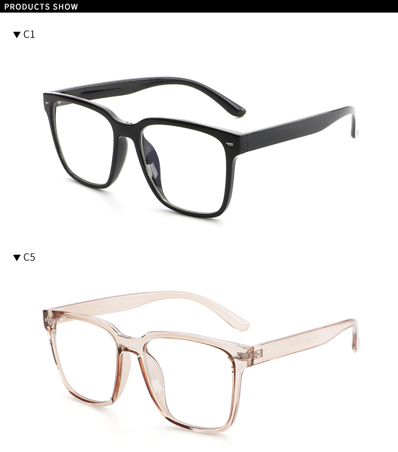Wholesale Clear TR90 Square Bluelight Eyewear Anti Blue Light Computer Eyeglasses Blue Light Blocking Glasses Details and Specifications