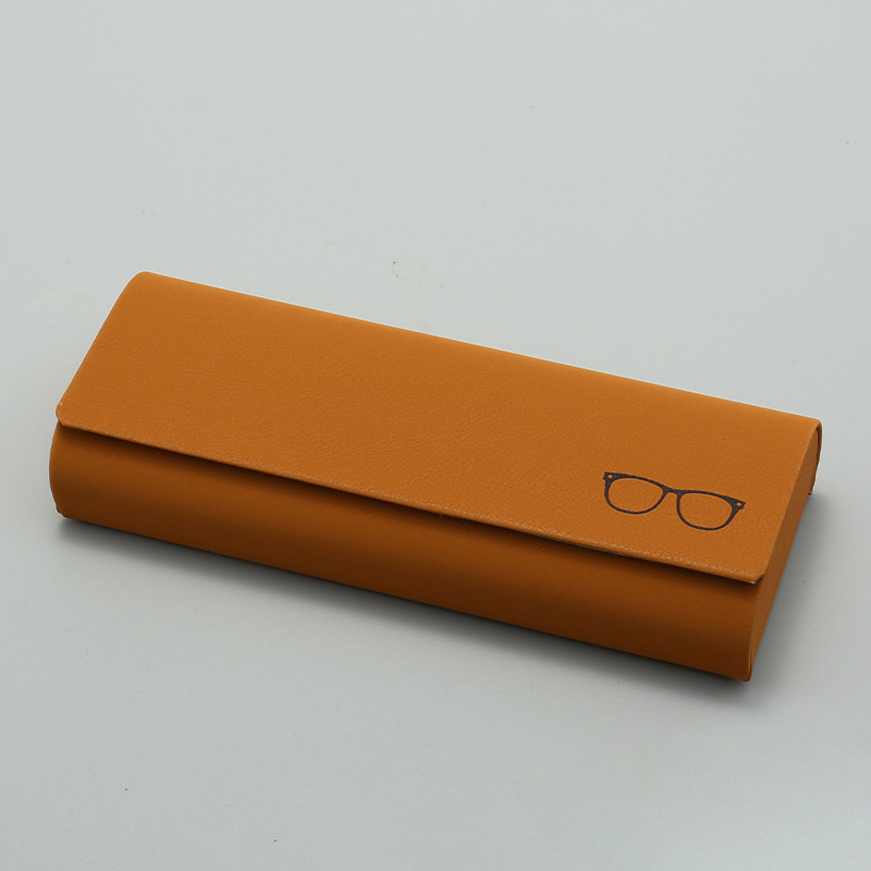 Fashion Handmade Retro Leather Eyeglasses Case for Factory Approved 2025 Custom Packaging Box Square Details and Specifications