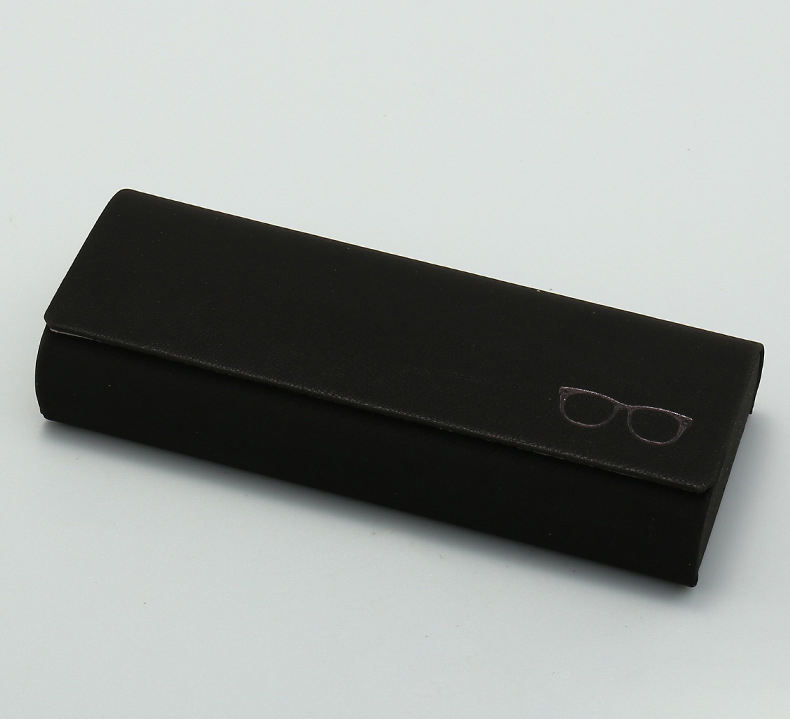 Fashion Handmade Retro Leather Eyeglasses Case for Factory Approved 2025 Custom Packaging Box Square Custom Eyewear