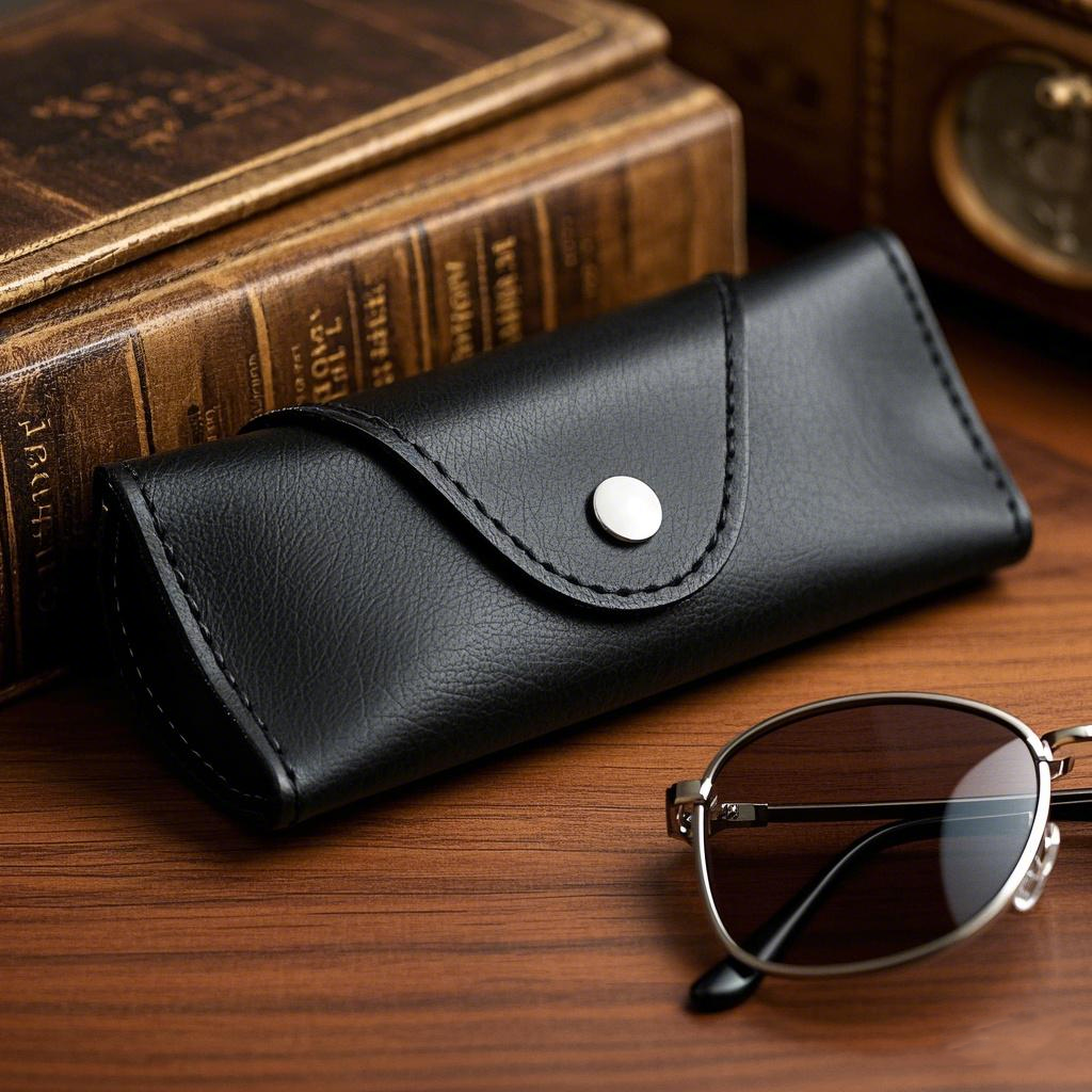Wholesale Custom Soft Portable Glasses Carrying Pouch Sunglasses Bag Bag Glasses Case Luxury Leather Details and Specifications