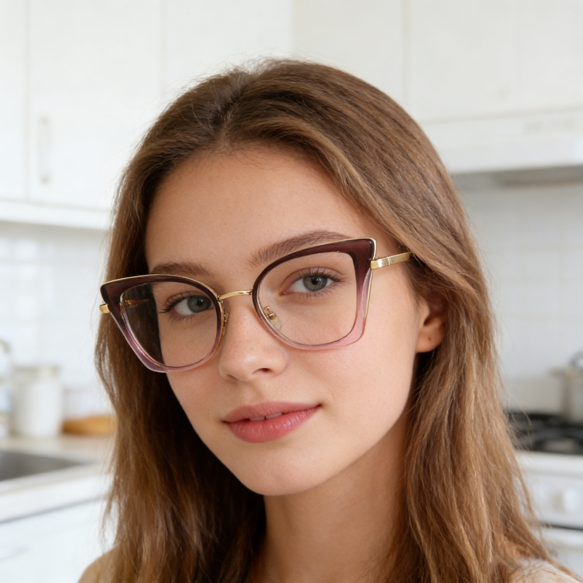 Trendy Women's Optical Frames - Anti-Blue Light & Prescription Ready – Versatile Everyday Eyewear Details and Specifications