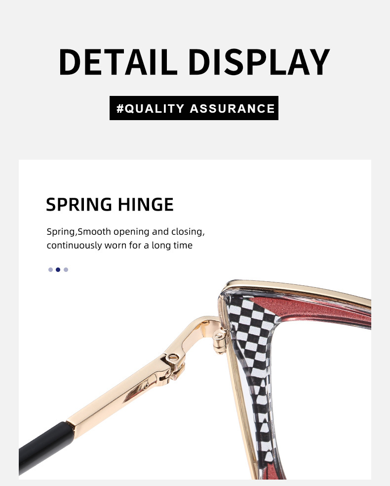 Trendy Women's Optical Frames - Anti-Blue Light & Prescription Ready – Versatile Everyday Eyewear Details and Specifications