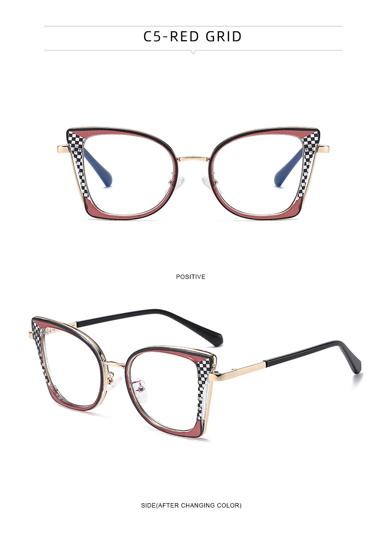 Trendy Women's Optical Frames - Anti-Blue Light & Prescription Ready – Versatile Everyday Eyewear Details and Specifications