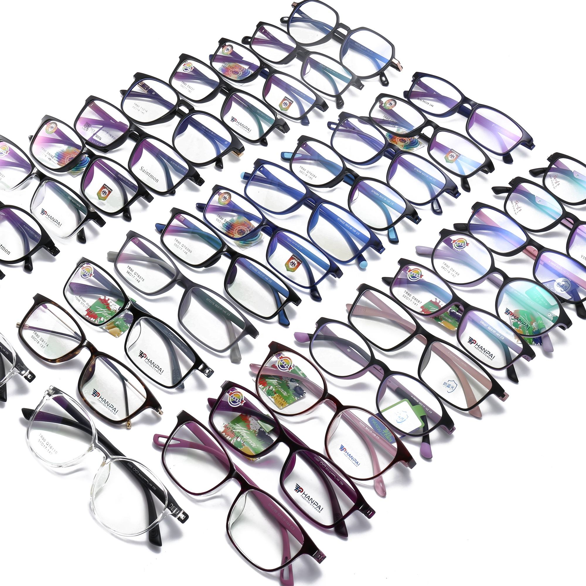 Wholesale Clearance TR90 Square Spectacle Plastic Optical Frames Cheap Eye Glasses Eyeglasses Frames Monturas Opticas Details and Specifications