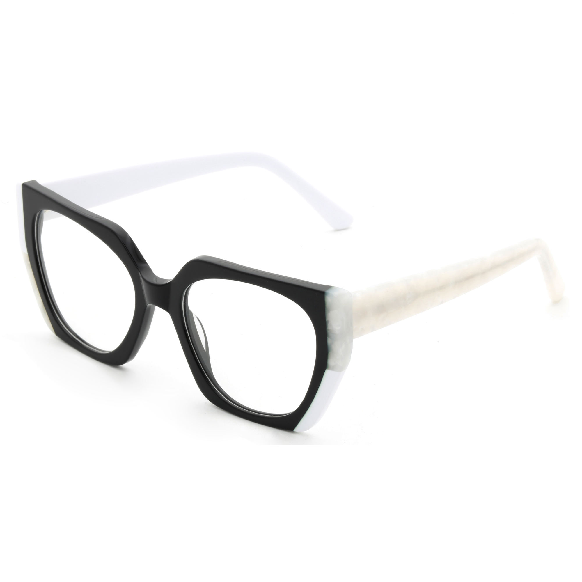 New High Quality Square Frame Acetate Optical Glasses for Men Women Fashion Colored Frame Custom Logo Wholesale Custom Eyewear