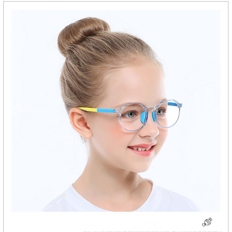 Student Anti Blue Optical Frames Kids Computer Anti-radiation Glasses Custom Eyewear