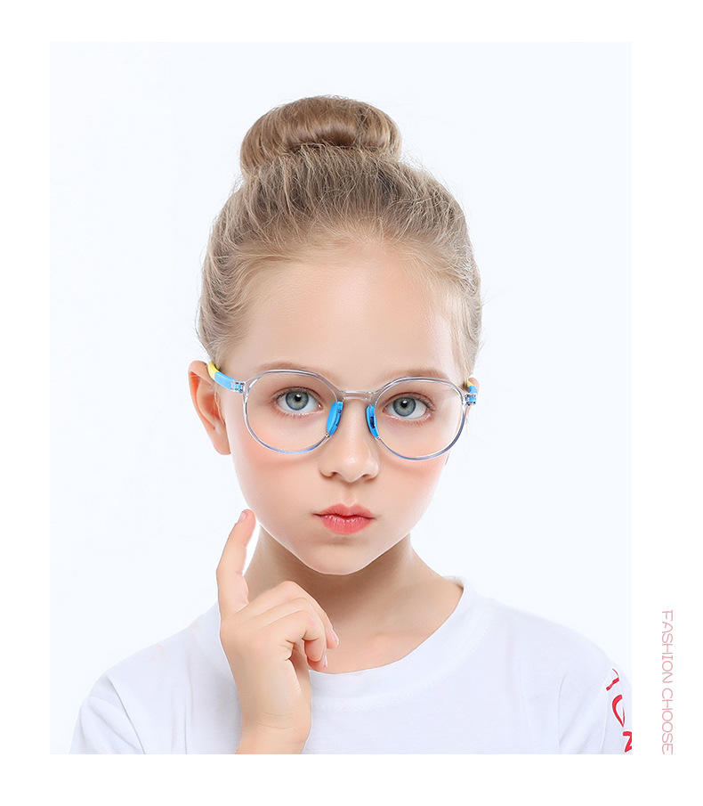 Student Anti Blue Optical Frames Kids Computer Anti-radiation Glasses Custom Eyewear