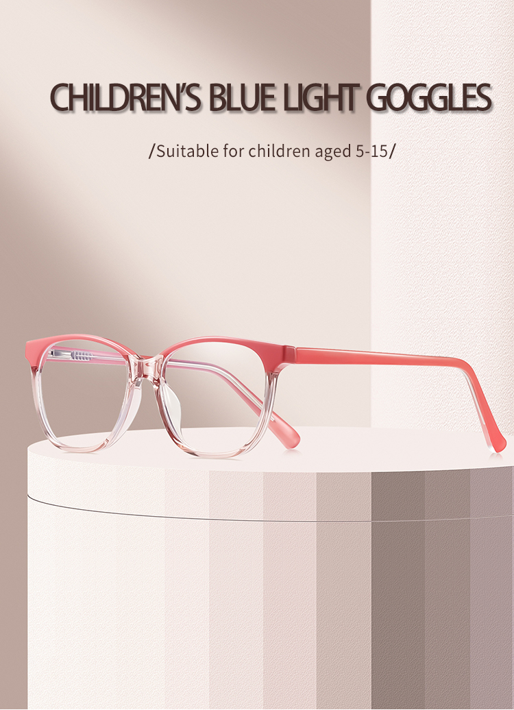 Cute Children Pupil Optical Oval Eyeglasses Plastic Full Frame Blue Light Blocking Custom Photochromic Design Glasses Details and Specifications