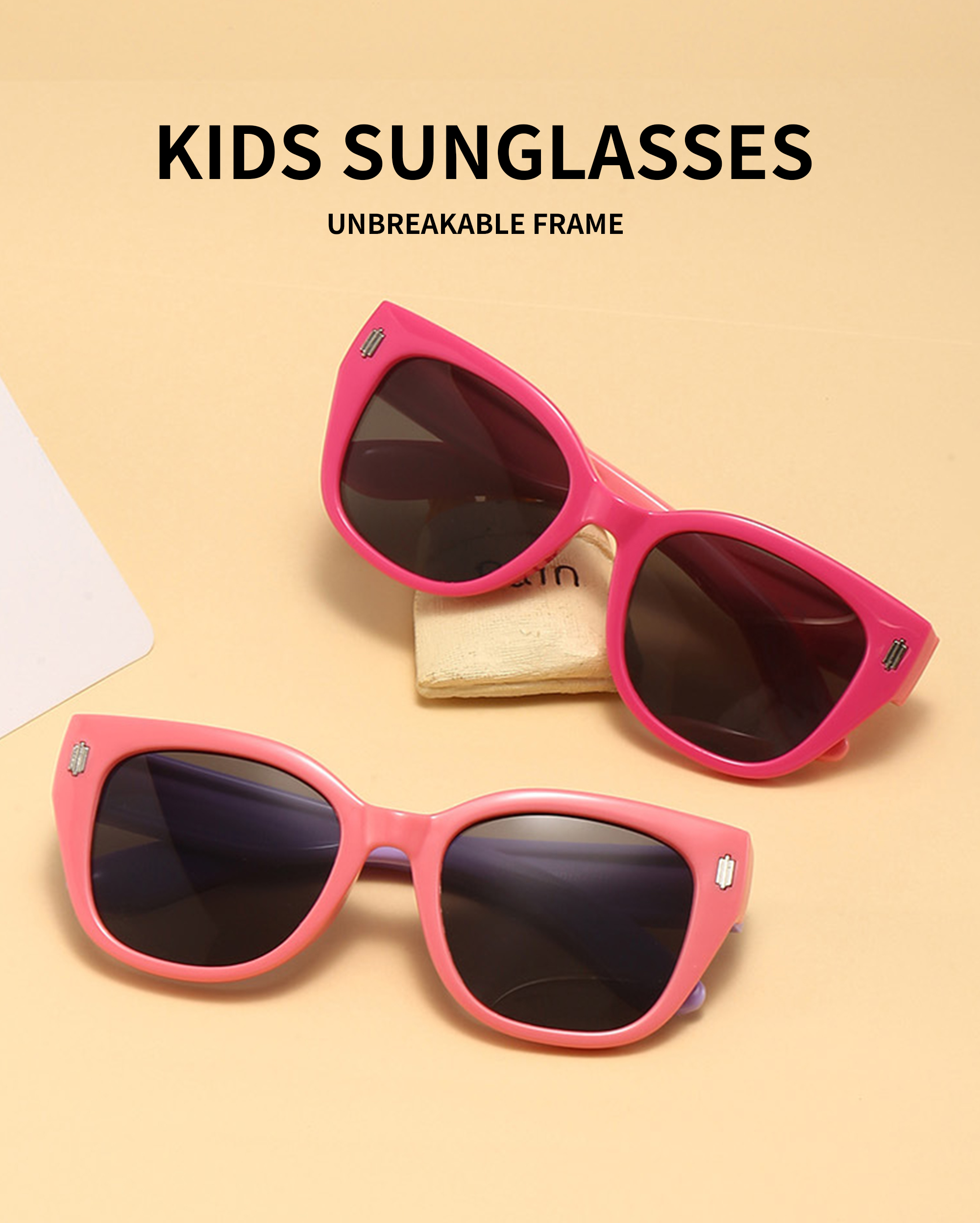 Custom Private Label Party Sun Glasses Fashion Design New Sunglasses Silicone Tpee Children's TAC Sunglasses Details and Specifications