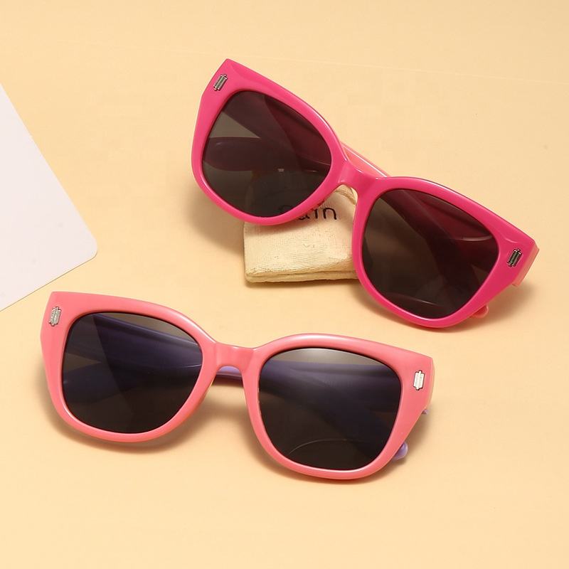 Custom Private Label Party Sun Glasses Fashion Design New Sunglasses Silicone Tpee Children's TAC Sunglasses Custom Eyewear