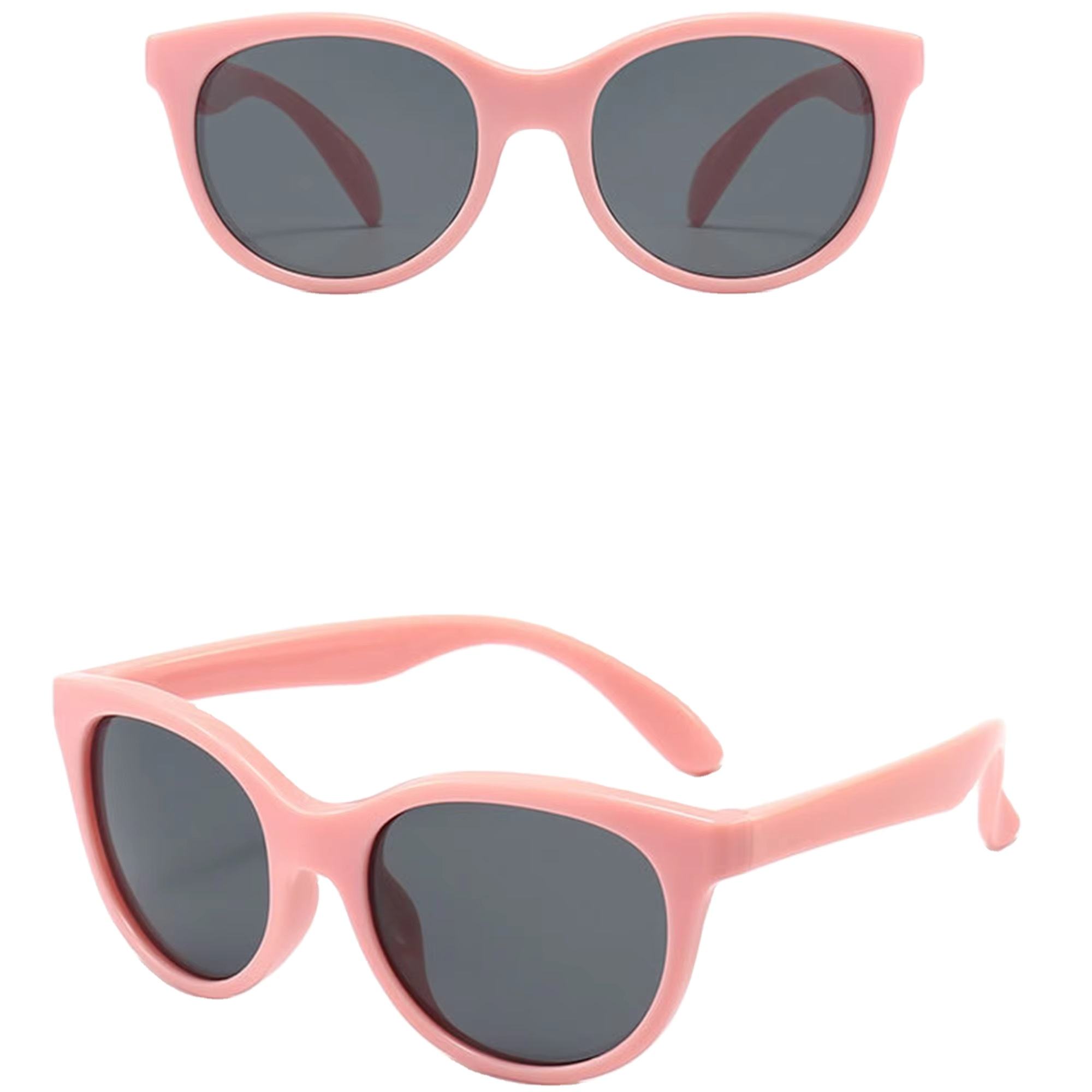 Newest Trendy Kids Sunglasses Unisex Uv400 Vintage Fashion Cat Eye Sunglasses for Boys Girls Custom Eyewear