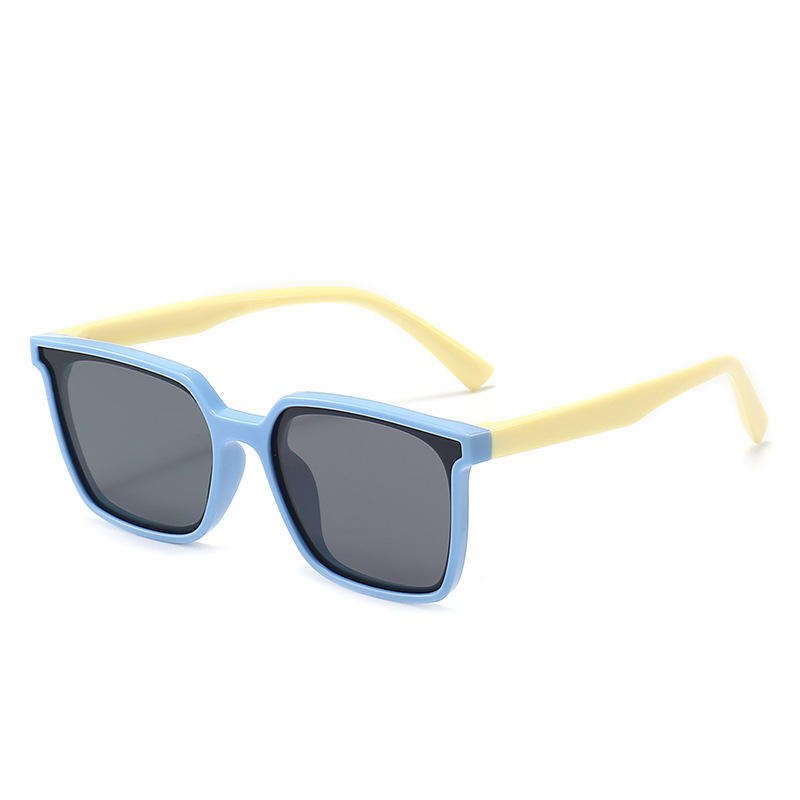 High Quality Square Shape Girls Boys Kids 8 Colors Uv400 Sunglasses Oversize Vintage Fashion Designer Baby Sunglasses Custom Eyewear