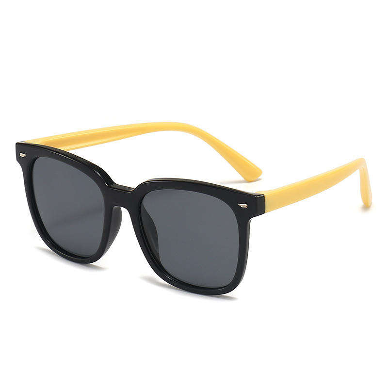 2025 Custom Logo TPEE TAC Classic Sun Glasses Square Traveling Baby Children's Trendy Sunglasses Custom Eyewear