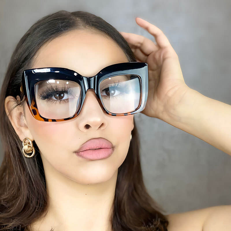 2025 Trends High Quality Plastic Eye Glasses Frames Spectacles Luxury Eyewear Eyeglasses Optical Frames for Women Custom Eyewear