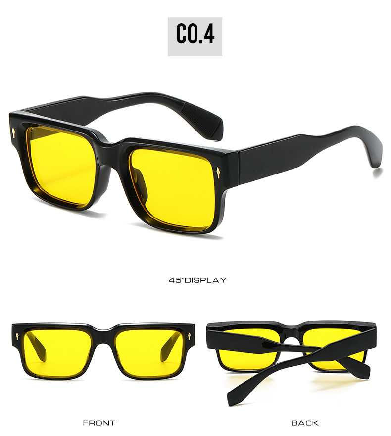 2025 UV400 Vintage Sunglasses Small Square Fashion Shades Cheap Custom Design Stylish Women Men Sunglasses Details and Specifications