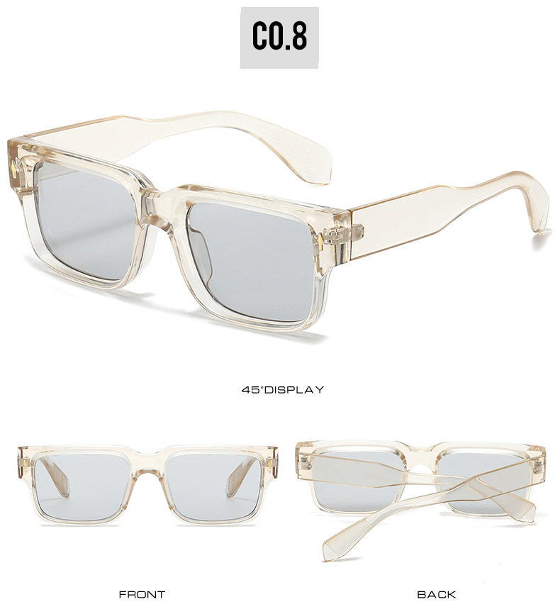 2025 UV400 Vintage Sunglasses Small Square Fashion Shades Cheap Custom Design Stylish Women Men Sunglasses Details and Specifications