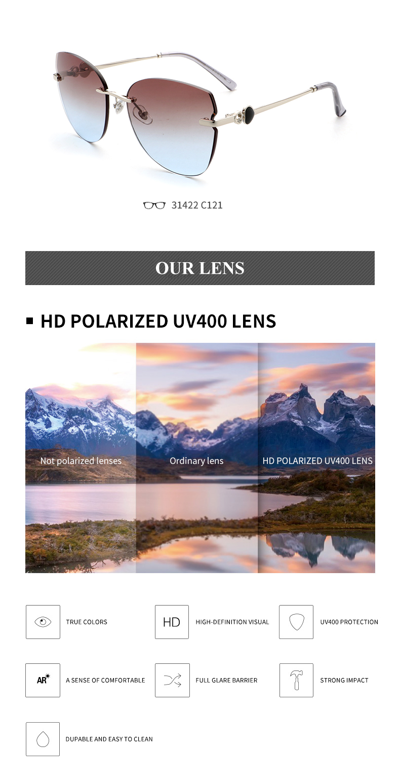 Hot Sell Colorful Polarized Metal Frame Sunglasses Cool Men And Women Classic For Unisex Details and Specifications