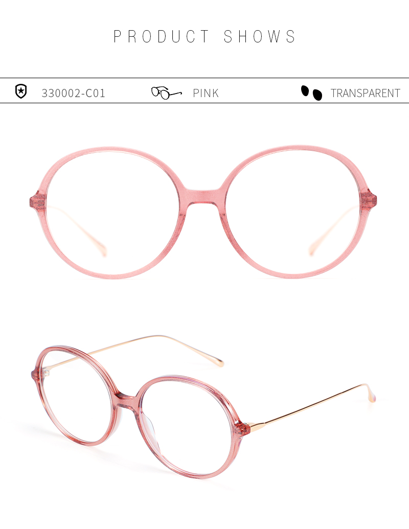 Women Eyeglasses Latest Fashion Metal Frame Anti Blue Light Optical Glasses Retro Round Metal Computer Eyeglasses Details and Specifications