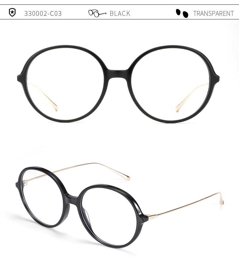 Women Eyeglasses Latest Fashion Metal Frame Anti Blue Light Optical Glasses Retro Round Metal Computer Eyeglasses Details and Specifications