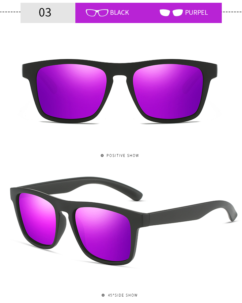 Classic Plastic Frame Uv400 Driving Shades High Quality Custom logo Men Polarized Sunglasses Details and Specifications