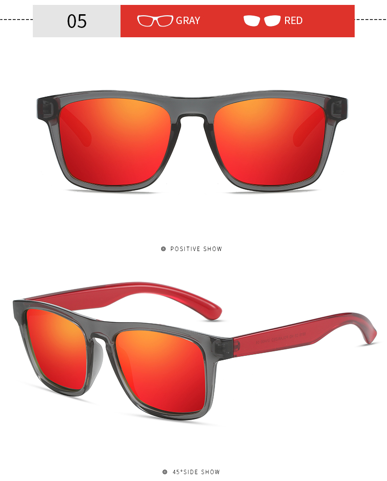 Classic Plastic Frame Uv400 Driving Shades High Quality Custom logo Men Polarized Sunglasses Details and Specifications
