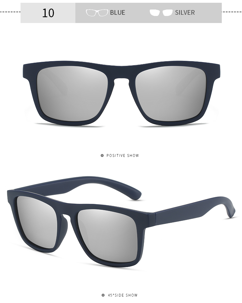Classic Plastic Frame Uv400 Driving Shades High Quality Custom logo Men Polarized Sunglasses Details and Specifications