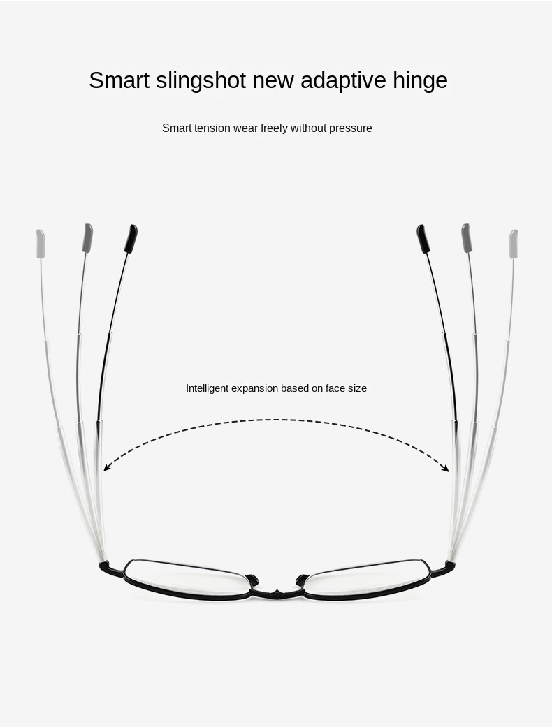 Folding Reading Glasses High Quality Anti Blue Light Portable Metal Reading Glasses Details and Specifications