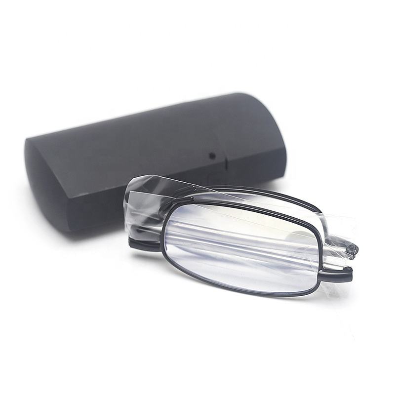 Folding Reading Glasses High Quality Anti Blue Light Portable Metal Reading Glasses Custom Eyewear