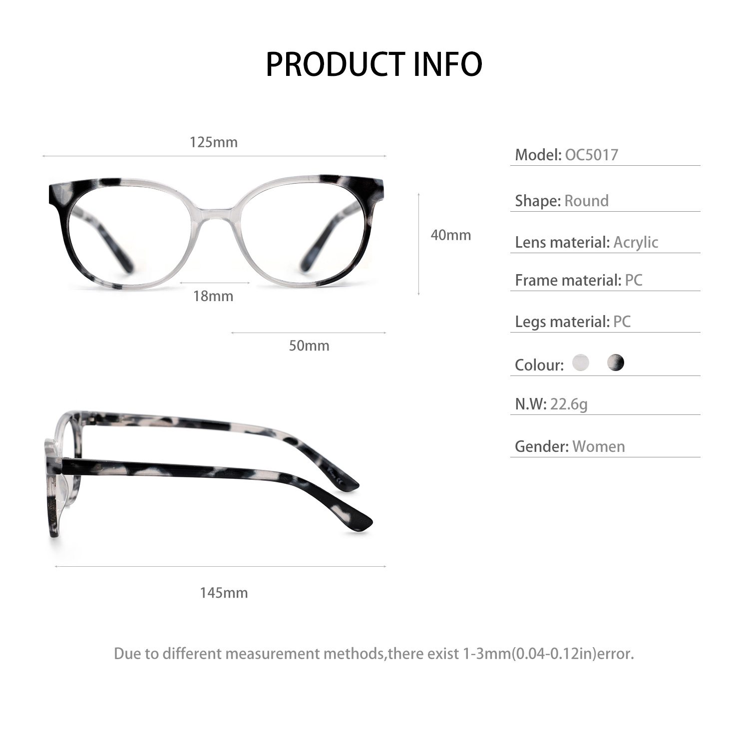New Design Cheap Plastic Unisex Optimum Designer Readers Anti Blue Light Reading Glasses Details and Specifications
