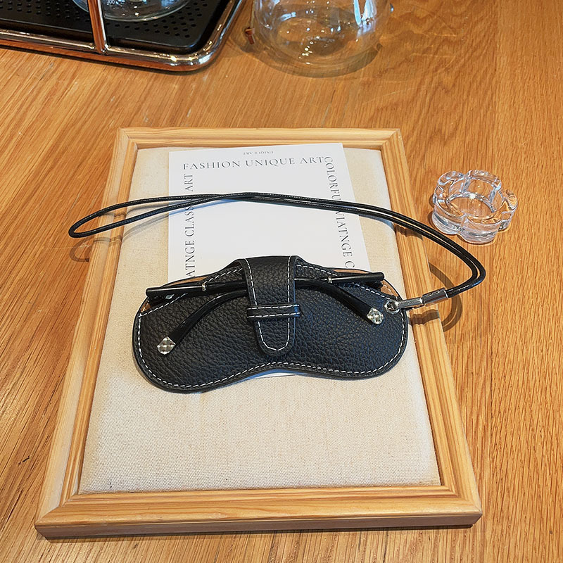 Wholesale Custom Logo Colorful PU Leather Sunglasses Pouch Soft Eye Glasses Case for Eyewear Storage Glasses Pouch Details and Specifications