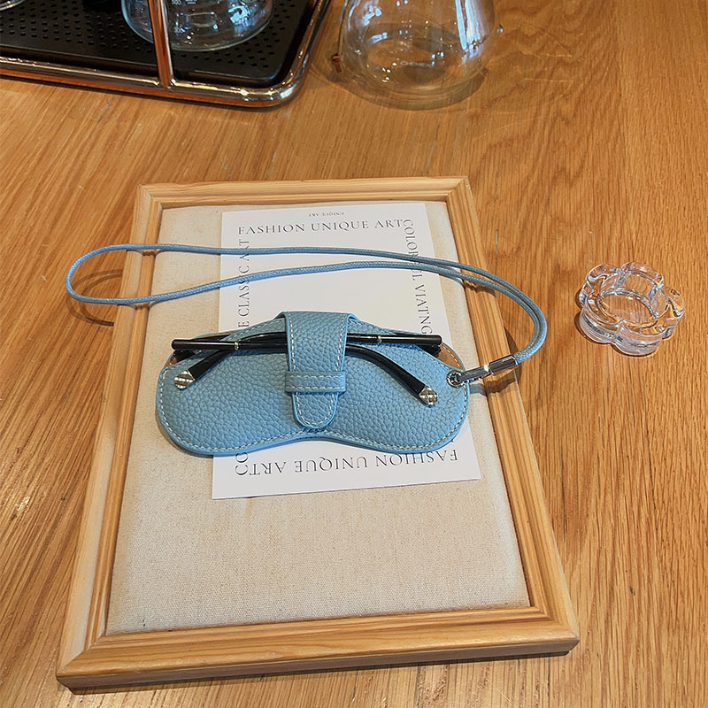 Wholesale Custom Logo Colorful PU Leather Sunglasses Pouch Soft Eye Glasses Case for Eyewear Storage Glasses Pouch Details and Specifications