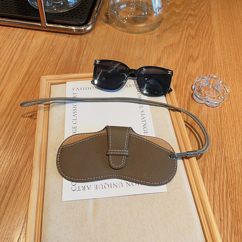 Wholesale Custom Logo Colorful PU Leather Sunglasses Pouch Soft Eye Glasses Case for Eyewear Storage Glasses Pouch Details and Specifications