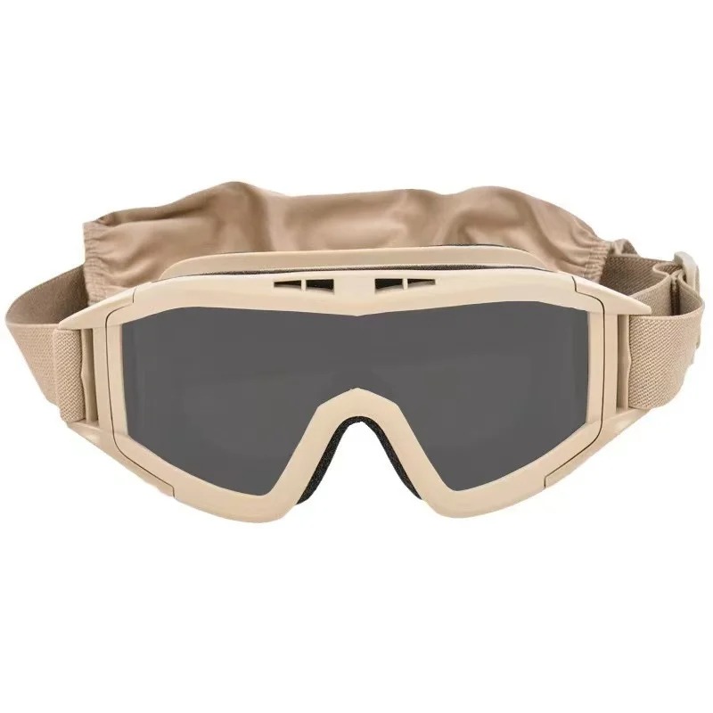 Special Forces Desert Grasshopper Hot Shooting Sunglasses Tactical Safety Goggles with Black Frame Details and Specifications