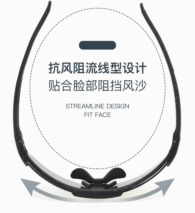Windproof Cycling Glasses - Stylish Outdoor Sports Sunglasses / $1.86 per pair (Wholesale Price) Custom Eyewear