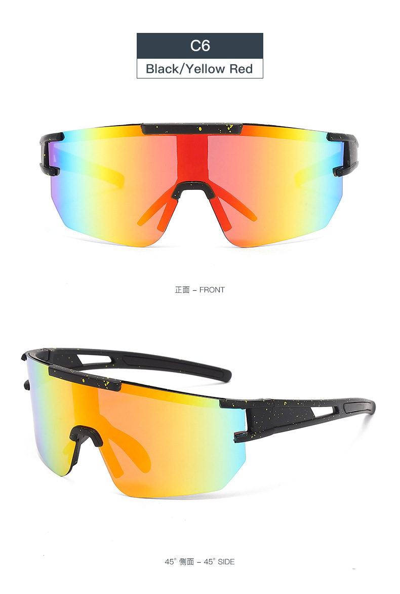 Windproof Cycling Glasses - Stylish Outdoor Sports Sunglasses / $1.86 per pair (Wholesale Price) Details and Specifications