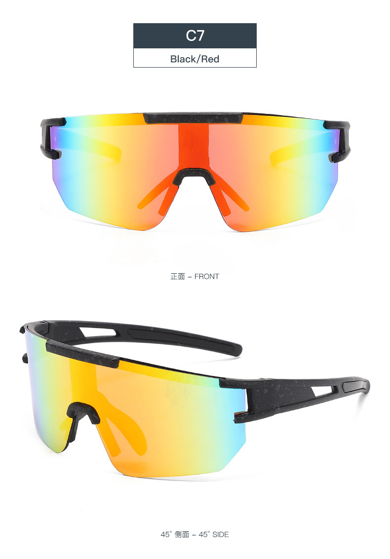 Windproof Cycling Glasses - Stylish Outdoor Sports Sunglasses / $1.86 per pair (Wholesale Price) Details and Specifications